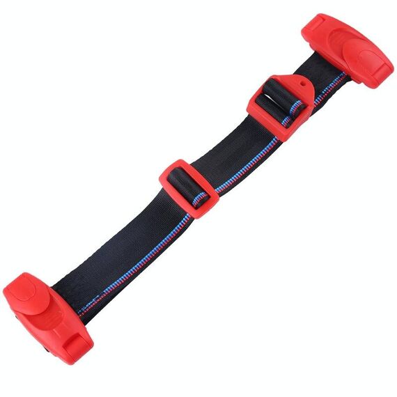 Fissatore del limite anticollisione per la regolazione della cintura di sicurezza del seggiolino auto (rosso)