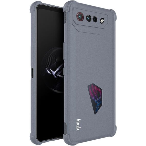 Per Asus ROG Phone 7 Custodia per telefono in TPU antiurto per airbag imak (grigio opaco)