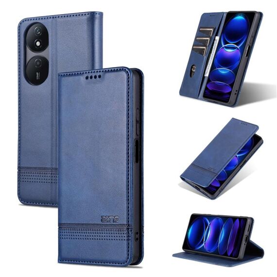 Per Honor Play 50 Plus AZNS custodia magnetica in pelle di vitello con vibrazione (blu scuro)