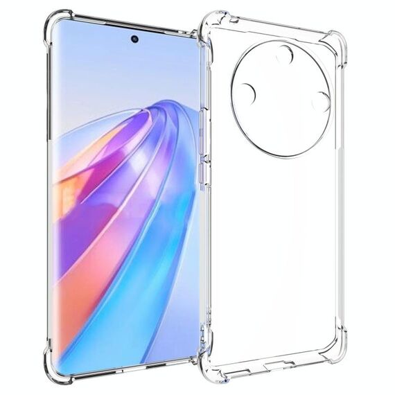 Per Honor X50 Custodia per telefono in TPU antiscivolo antiurto (trasparente)