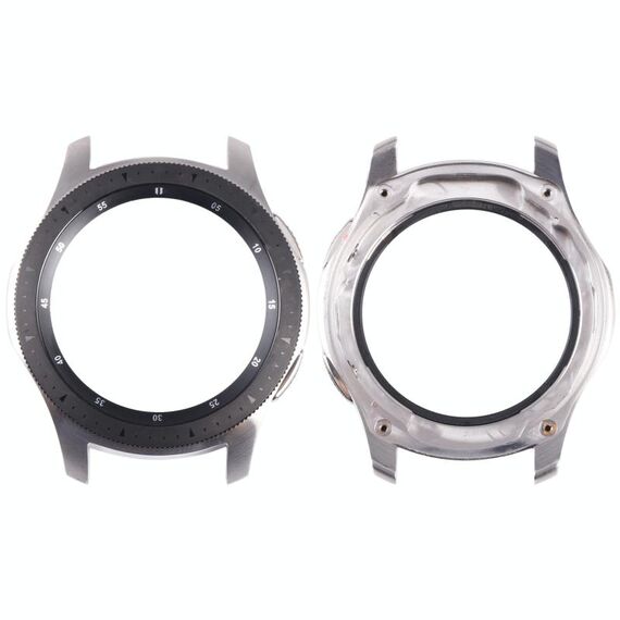 Piastra per cornice schermo LCD originale per Samsung Galaxy Watch 46mm SM-R800 (argento)