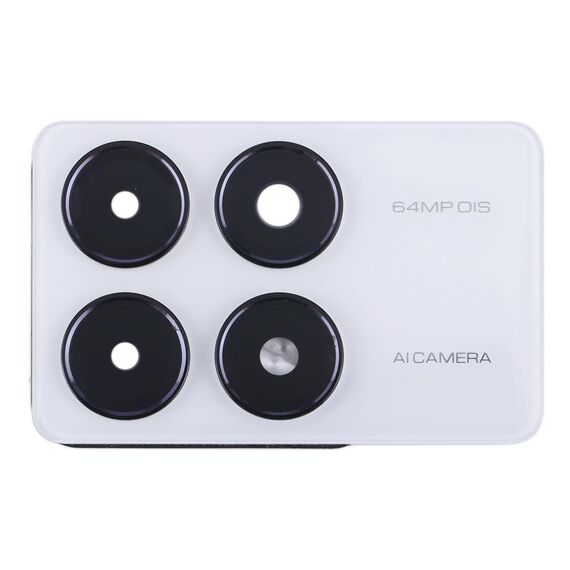 Per Xiaomi Redmi K70E Copriobiettivo della fotocamera (Bianco)