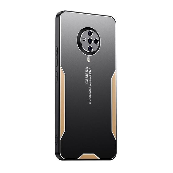 Custodia per telefono ibrida in metallo TPU per vivo S6 Blade Series (oro)