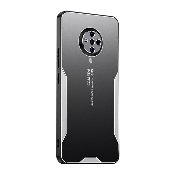 Custodia per telefono in metallo ibrido TPU per vivo S6 Blade Series (argento)