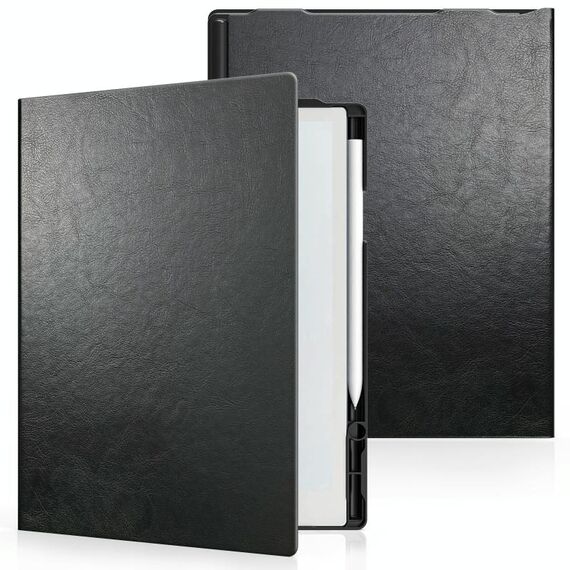 Per ReMarkable 2 10.3 pollici 2020 Custodia per tablet in carta Custodia pieghevole sottile e leggera per libro (Nero)