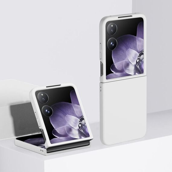 Per Xiaomi Mix Flip Skin Feel Custodia per PC (Bianco)