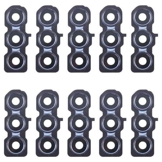 Per Samsung Galaxy A55 SM-A556B 10 pezzi copriobiettivo fotocamera posteriore originale (blu)