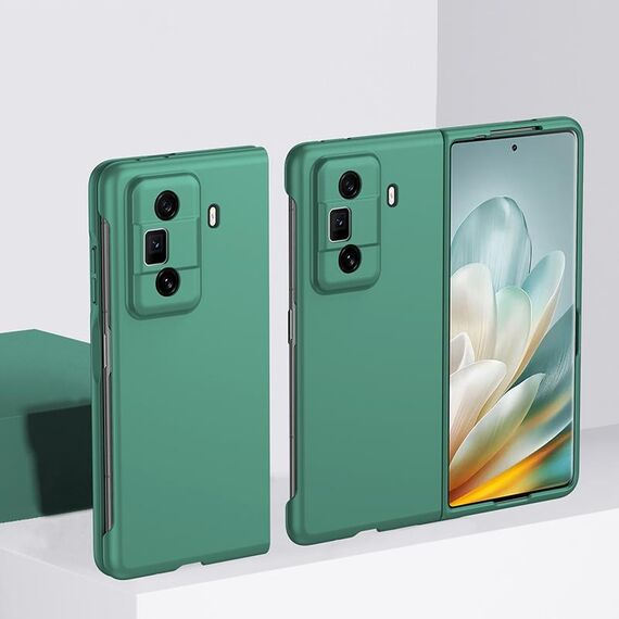 Custodia per telefono in PC ultra sottile For Honor Magic Vs3 Skin Feel (verde scuro)