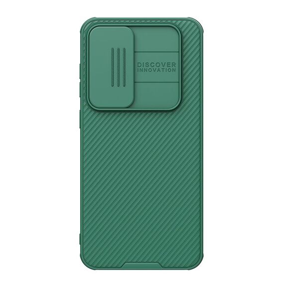 Per Samsung Galaxy S24 FE 5G NILLKIN Black Mirror Pro Series Camshield Custodia per PC (verde)