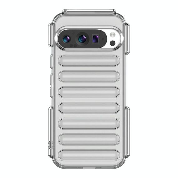Per Google Pixel 9 Capsule Series Candy Color TPU Phone Case (trasparente)