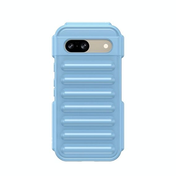 Per Google Pixel 8a Capsule Series Candy Color TPU Custodia per telefono (blu)