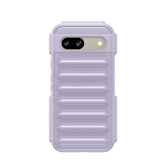 Per Google Pixel 8a Capsule Series Candy Color TPU Custodia per telefono (viola)
