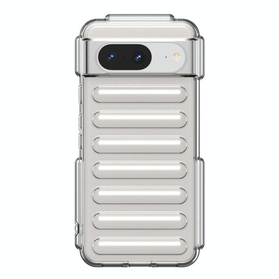 Per Google Pixel 8 Capsule Series Candy Color TPU Phone Case (trasparente)