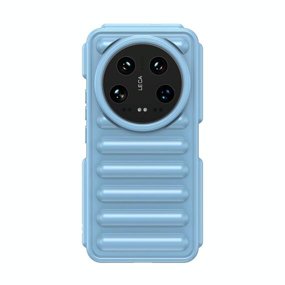 Per Xiaomi 14 Ultra Capsule Series Candy Color TPU Custodia per telefono (blu)
