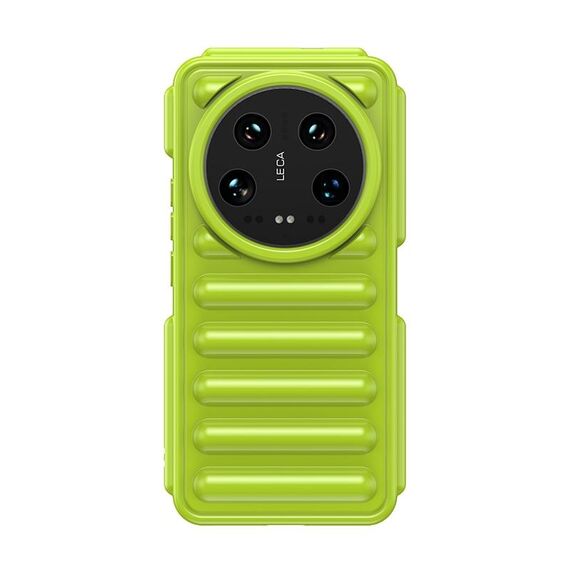 Per Xiaomi 14 Ultra Capsule Series Candy Color TPU Custodia per telefono (verde)