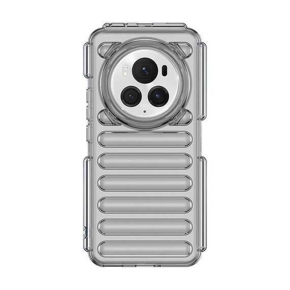 Custodia per telefono in TPU color caramello per Honor Magic6 Pro Capsule Series (trasparente)
