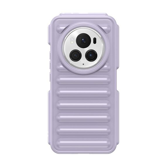 Custodia per telefono in TPU color caramella per Honor Magic6 Pro Capsule Series (viola)