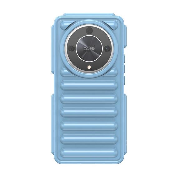 Custodia per telefono in TPU color caramella della serie Capsule per Honor Magic6 Lite (blu)