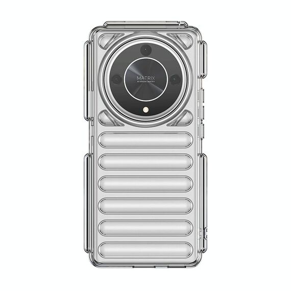 Custodia per telefono in TPU color caramella per Honor Magic6 Lite Capsule Series (trasparente)