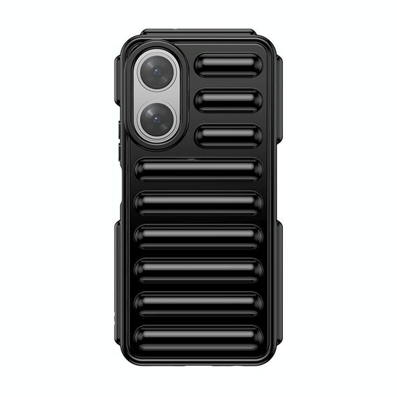 Custodia per telefono in TPU color caramella per Honor Play 50 Capsule Series (nero)
