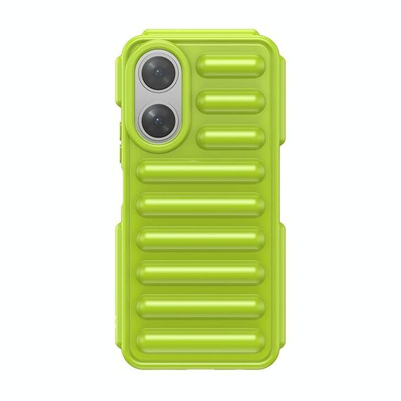 Custodia per telefono in TPU color caramella per Honor Play 50 Capsule Series (verde)