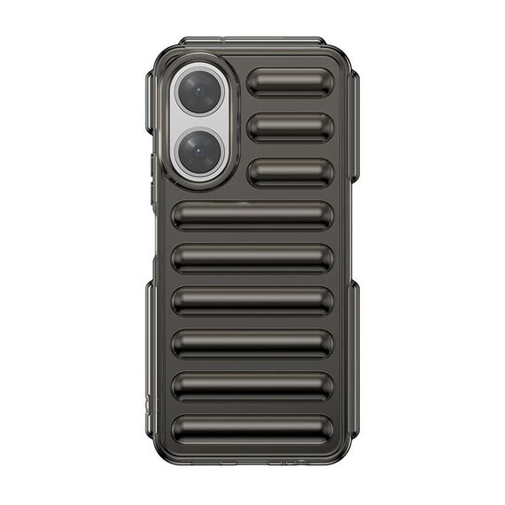 Custodia per telefono in TPU color caramello per Honor Play 50 Capsule Series (grigio trasparente)