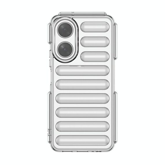 Custodia per telefono in TPU color caramella per Honor Play 50 Capsule Series (trasparente)