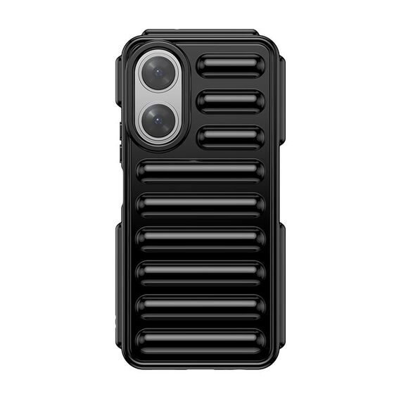 Custodia per telefono in TPU color caramella per Honor Play 50m Capsule Series (nero)