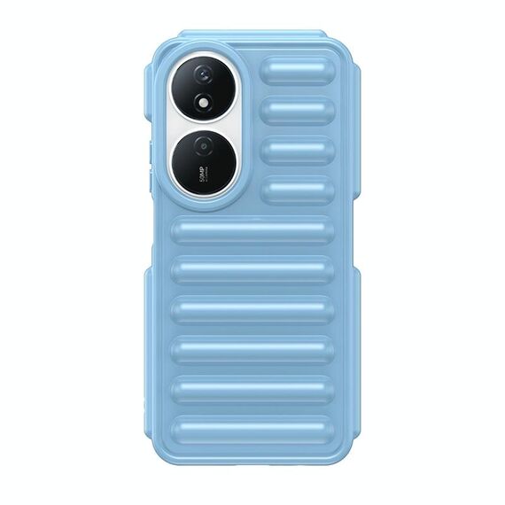 Custodia per telefono in TPU color caramella per Honor Play 50 Plus Capsule Series (blu)