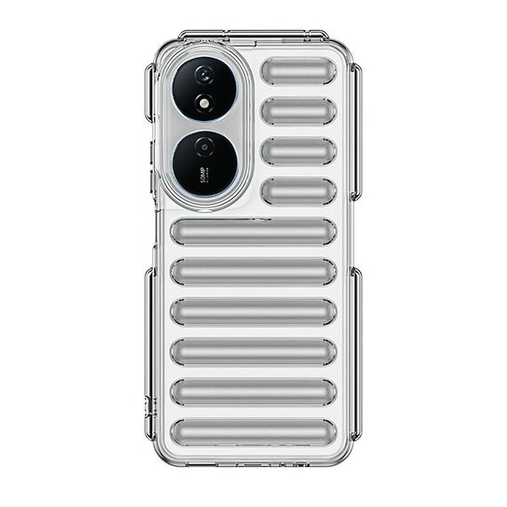 Custodia per telefono in TPU color caramella per Honor Play 50 Plus Capsule Series (trasparente)