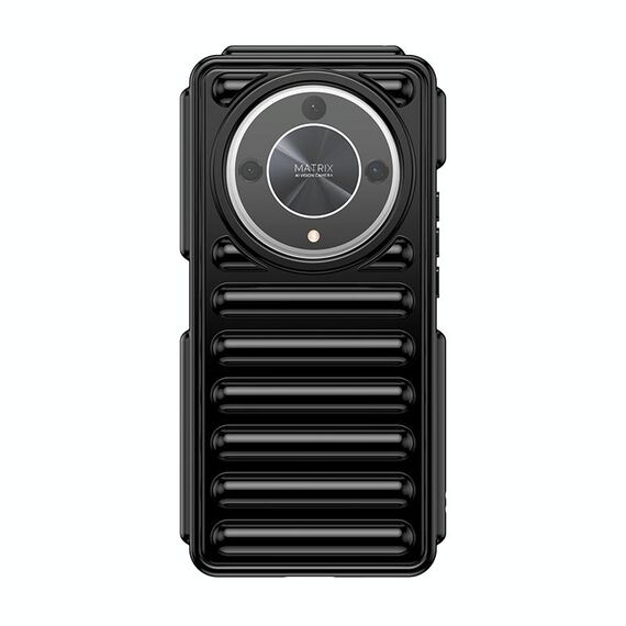 Custodia per telefono in TPU color caramella serie Honor X50 Capsule (nera)