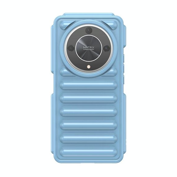 Custodia per telefono in TPU color caramella per Honor X50 Capsule Series (blu)