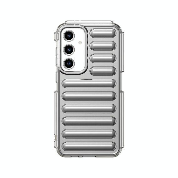 Per Samsung Galaxy S24 FE 5G Capsule Series Candy Color TPU Custodia per telefono (trasparente)