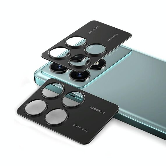 Per Redmi K70 / K70 Pro / POCO F6 Pro IMAK Custodia protettiva per obiettivo della fotocamera in metallo