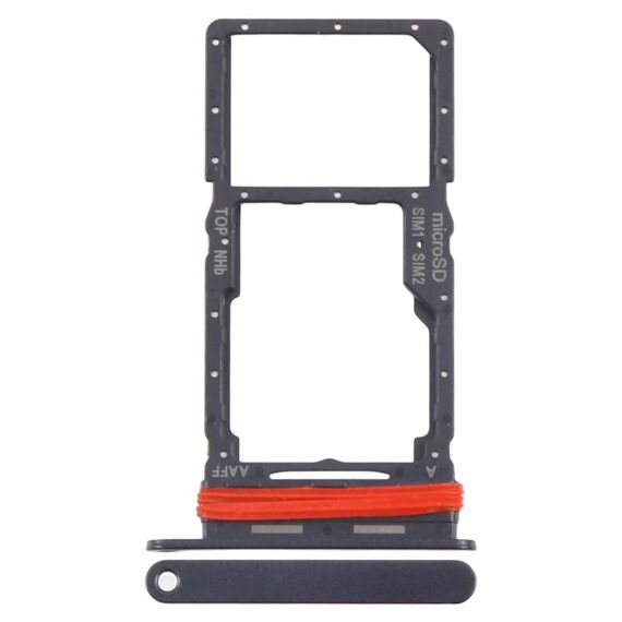 Per Samsung Galaxy A16 5G SM-A166B Vassoio scheda SIM originale + Vassoio scheda SIM / Vassoio scheda Micro SD (nero)