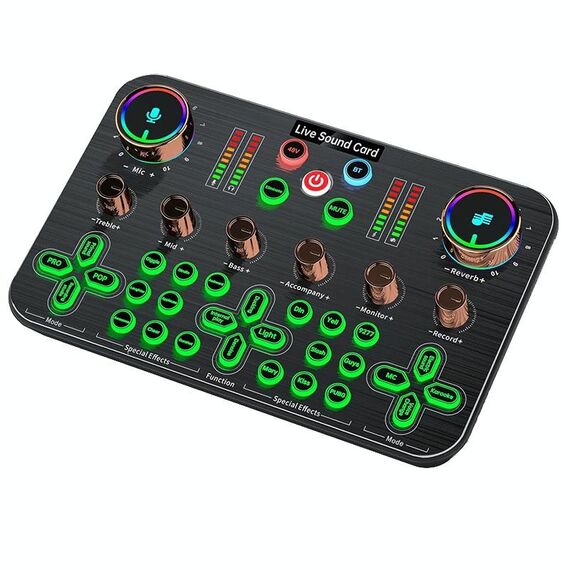 K600 48V Versione Inglese Scheda Audio Dedicata Live (Nero)