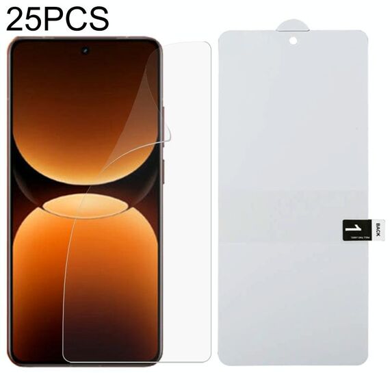 Per Realme GT7 Pro 25 pezzi Pellicola protettiva per schermo intero antideflagrante in idrogel