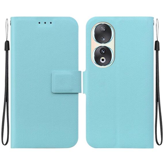 Per Honor 90 Custodia per telefono in pelle con fibbia magnetica ultrasottile (verde)