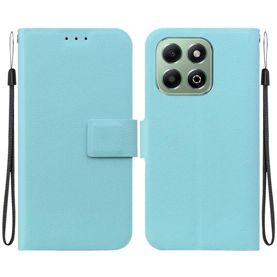 Per Honor X6b Custodia per telefono in pelle con fibbia magnetica ultra sottile (verde)
