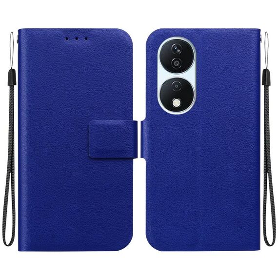 Per Honor X7b / Play 50 Plus Custodia per telefono in pelle con fibbia magnetica ultra sottile (blu)
