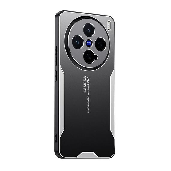 Per vivo X200 Pro mini Blade Series TPU Hybrid Metal Phone Case (Argento)