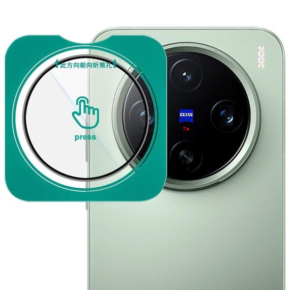 Per vivo X200 Pro mini imak HD Glass Rear Camera Lens Film, versione autoposizionante