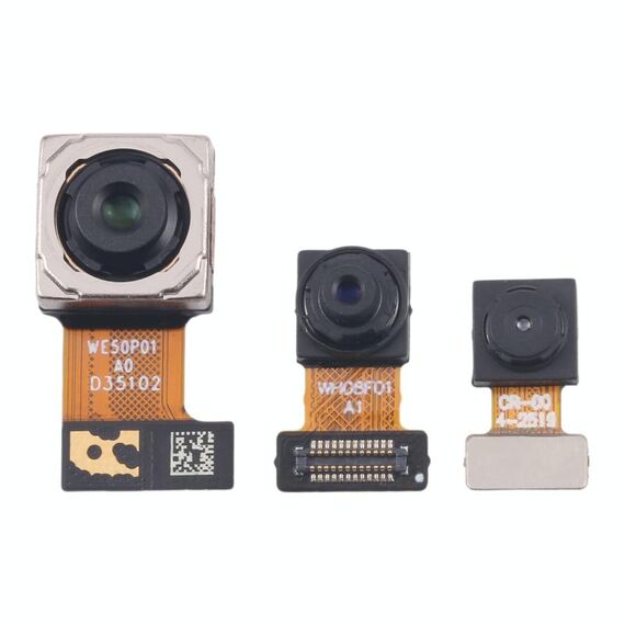 Per Samsung Galaxy A05 SM-A055F Set fotocamera originale (grandangolare + posteriore + anteriore)
