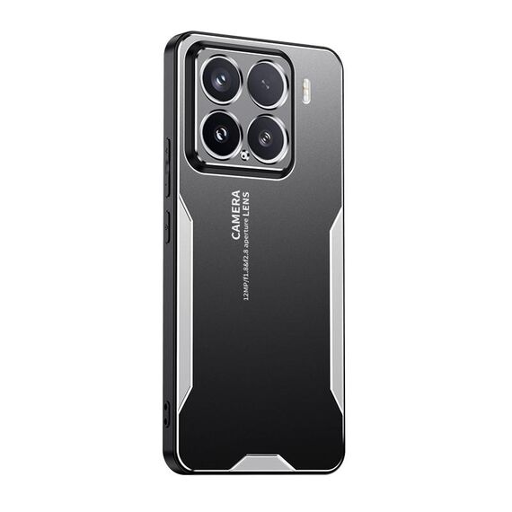 Per Xiaomi 15 Blade Series TPU Hybrid Metal Phone Case (Argento)
