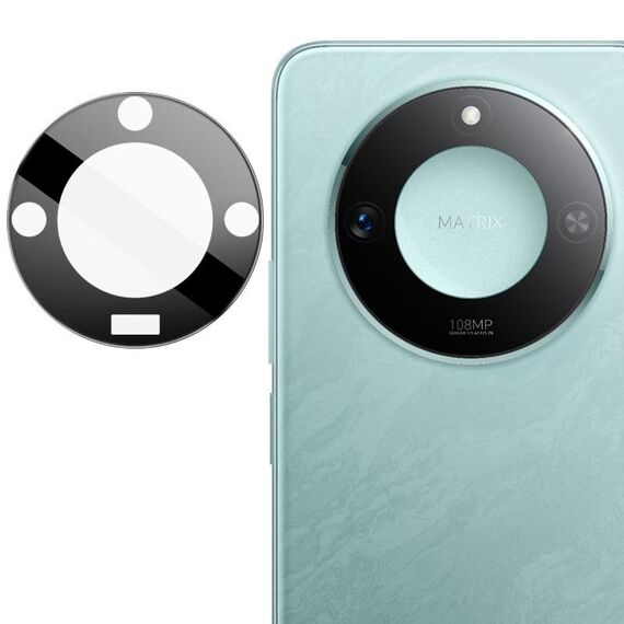 Per Honor X60 IMAK Pellicola in vetro per obiettivo fotocamera posteriore Versione nera