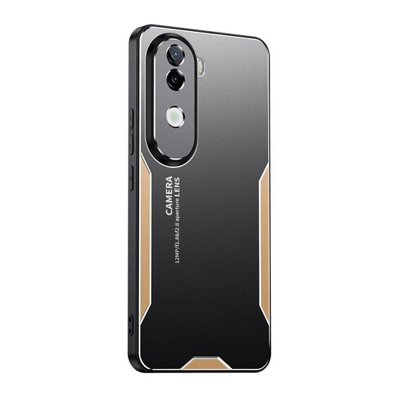 Per vivo iQOO Z9S Blade Series TPU Hybrid Metal Phone Case (oro)