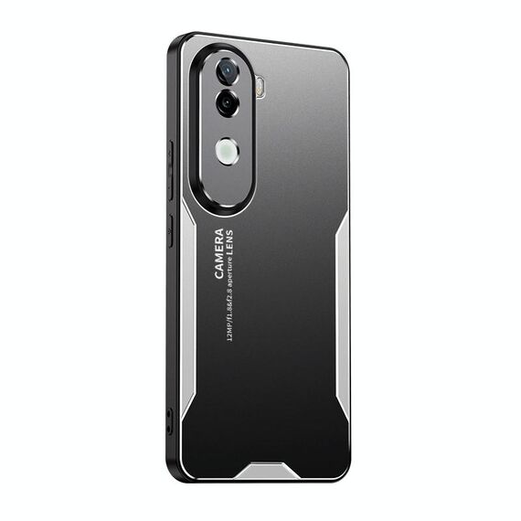 Per vivo iQOO Z9S Blade Series TPU Hybrid Metal Phone Case (Argento)