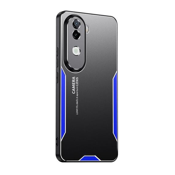 Per vivo iQOO Z9S Blade Series TPU Hybrid Metal Phone Case (Blu)