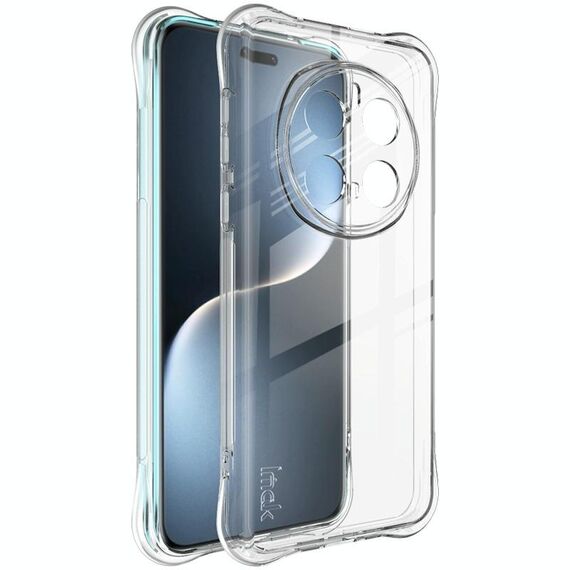 Per Honor Magic7 Pro 5G imak Custodia antiurto in TPU per telefono Airbag (trasparente)