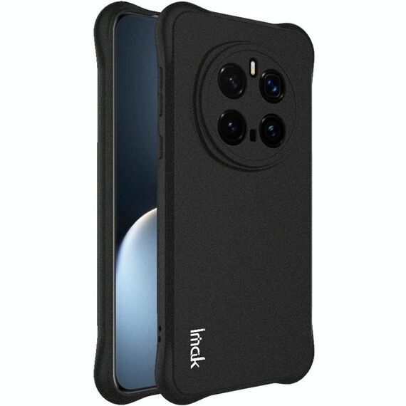 Per Honor Magic7 Pro 5G imak Custodia antiurto per telefono Airbag in TPU (nero opaco)